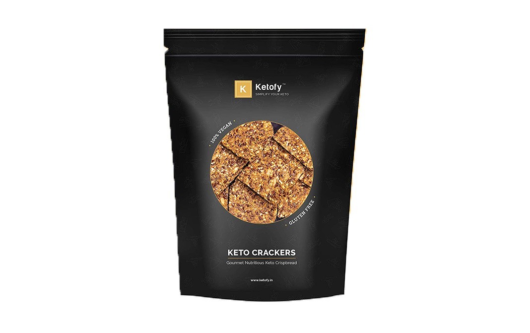 Ketofy Keto Crackers    Pack  500 grams